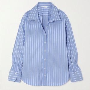 NWT A.L.C. Striped Button Up